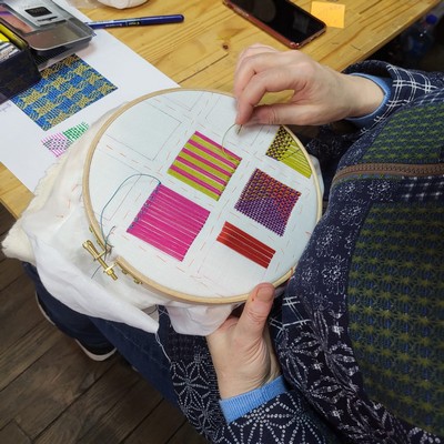 Stage de broderie à Paris.